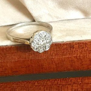 14k Gold and diamond ring